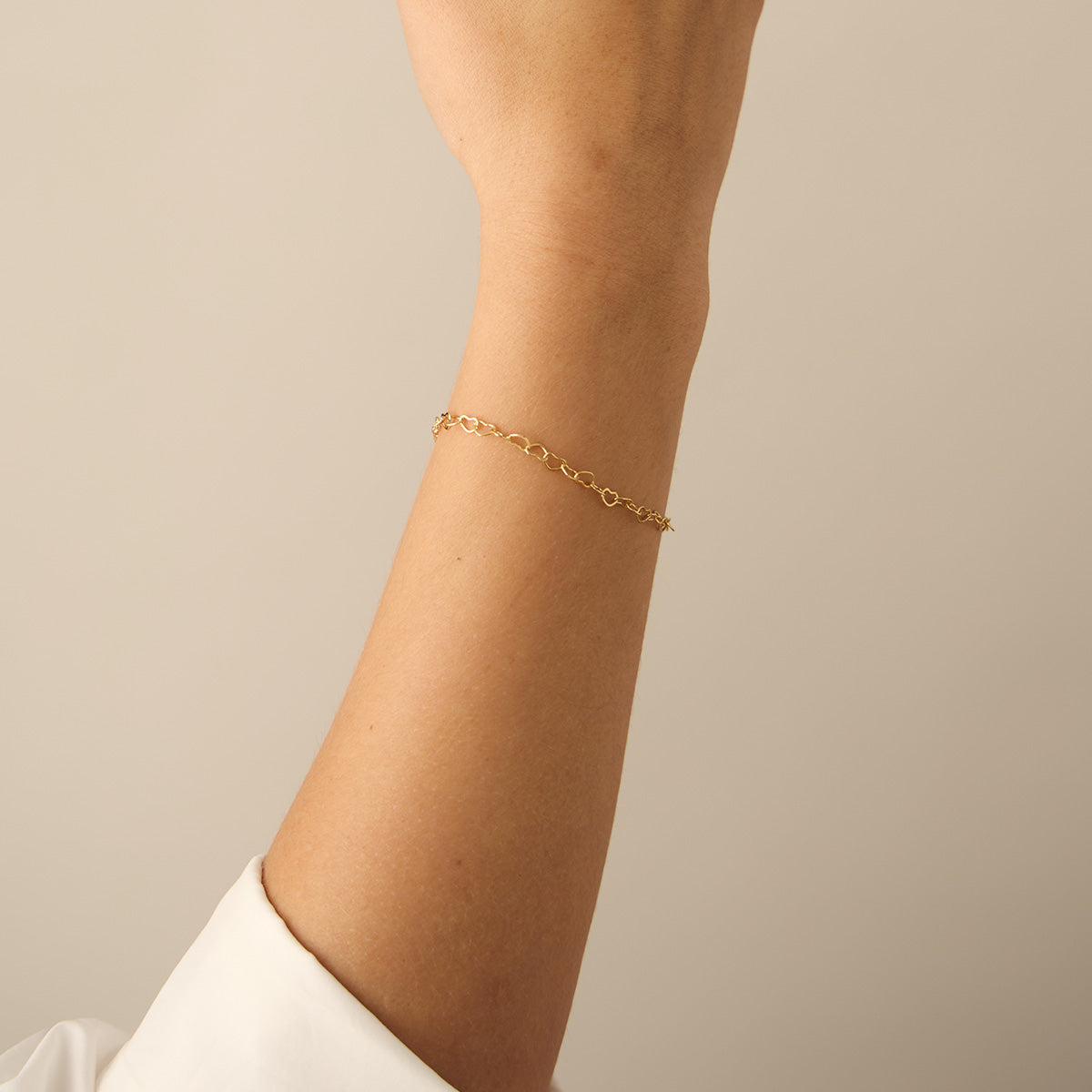 Anemone Armbånd - 18 karat forgyldt