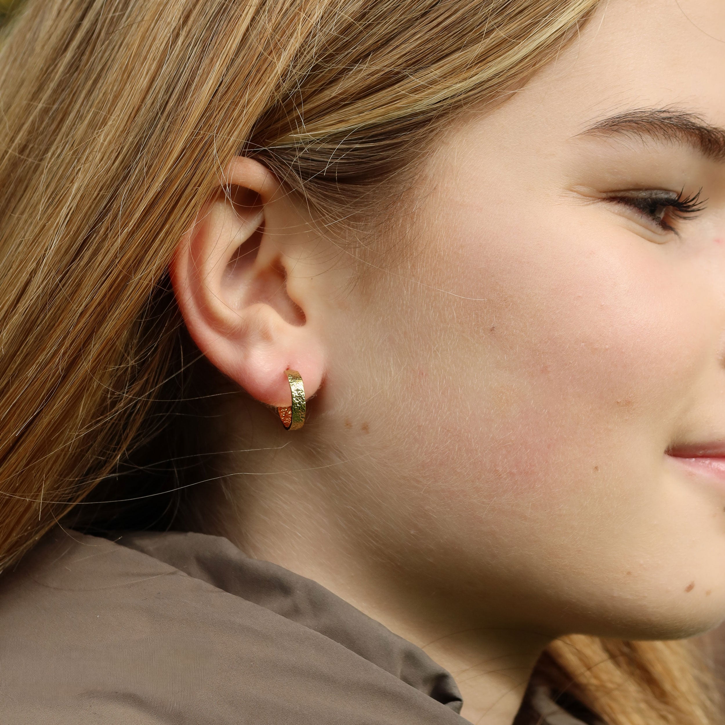 Carma Øreringe - 18 karat forgyldt