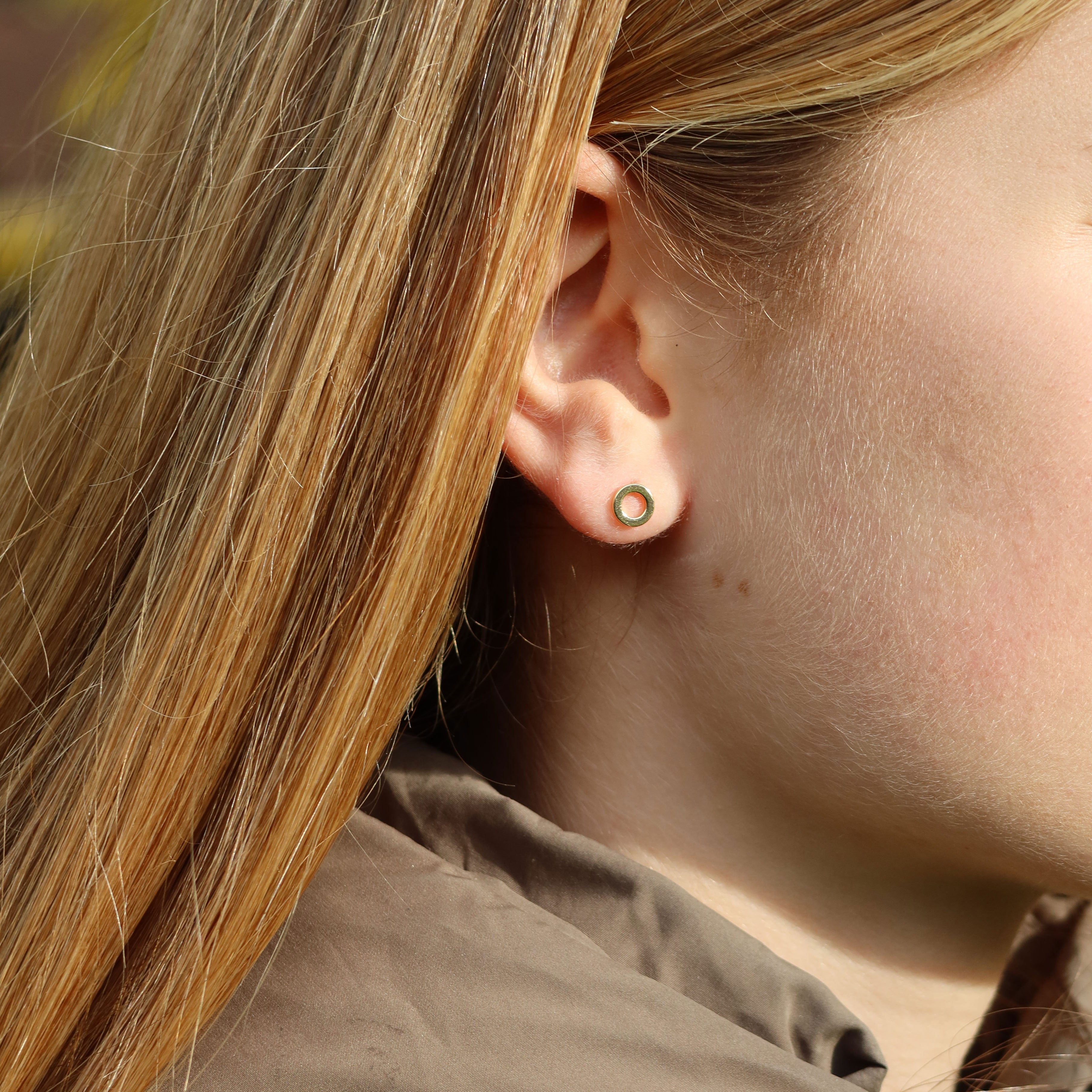 Zelda Øreringe - 18 karat forgyldt