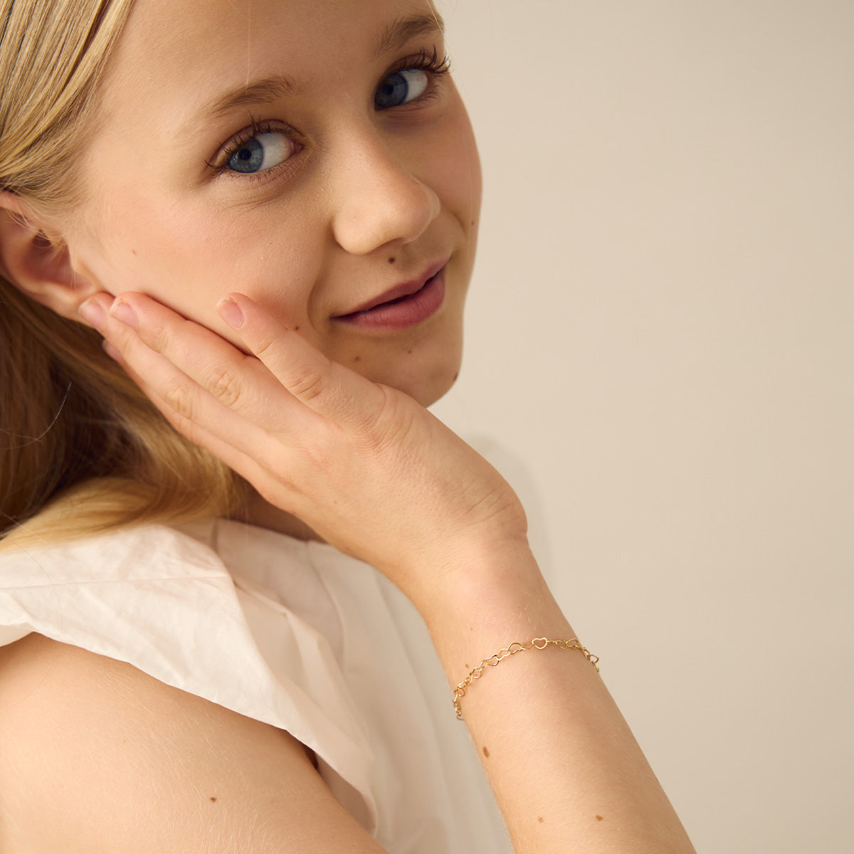 Anemone Armbånd - 18 karat forgyldt