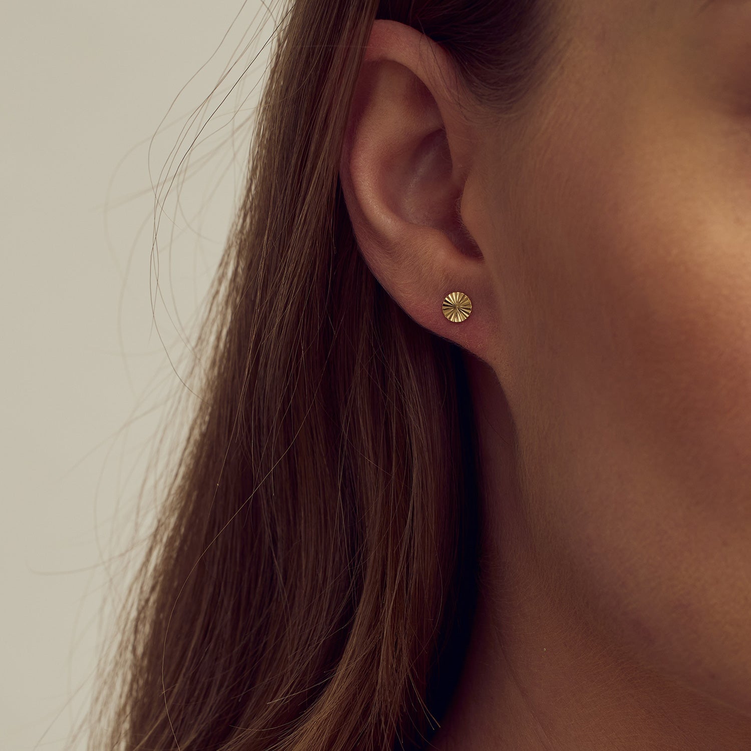 Vilde Øreringe - 18 karat forgyldt