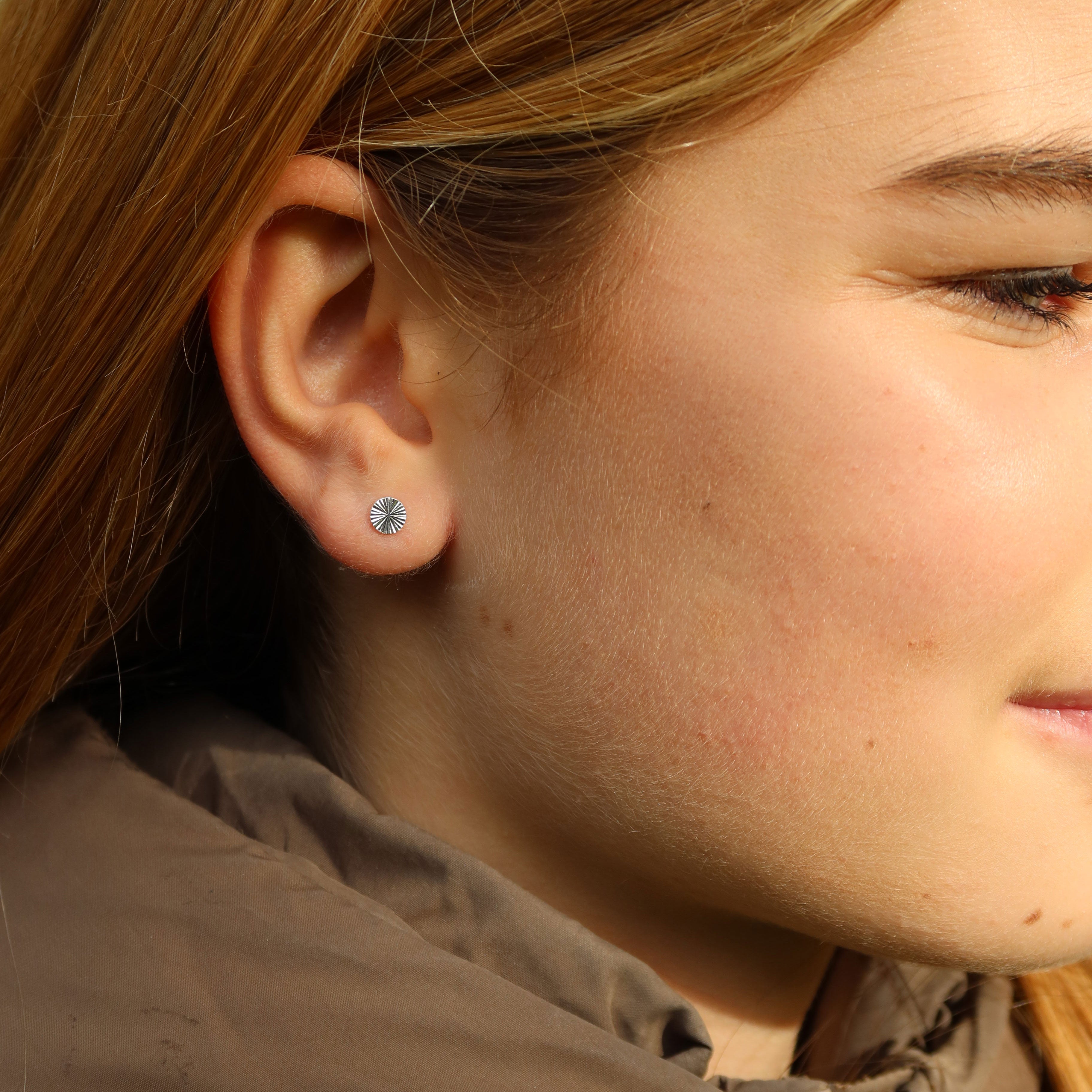 Vilde Øreringe - Sølvbelagt