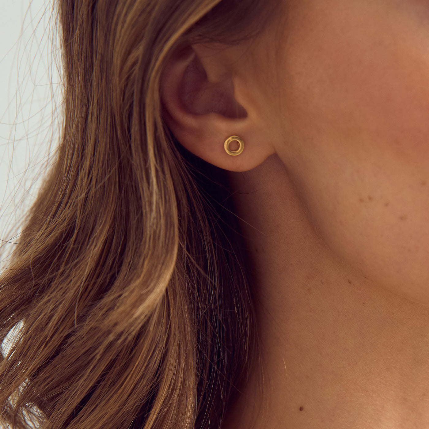 Zelda Øreringe - 18 karat forgyldt